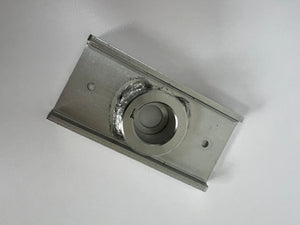 Mozzo lama Grillo per Bee/F220r in metallo con sede centrale e piastra con fori di fissaggio
