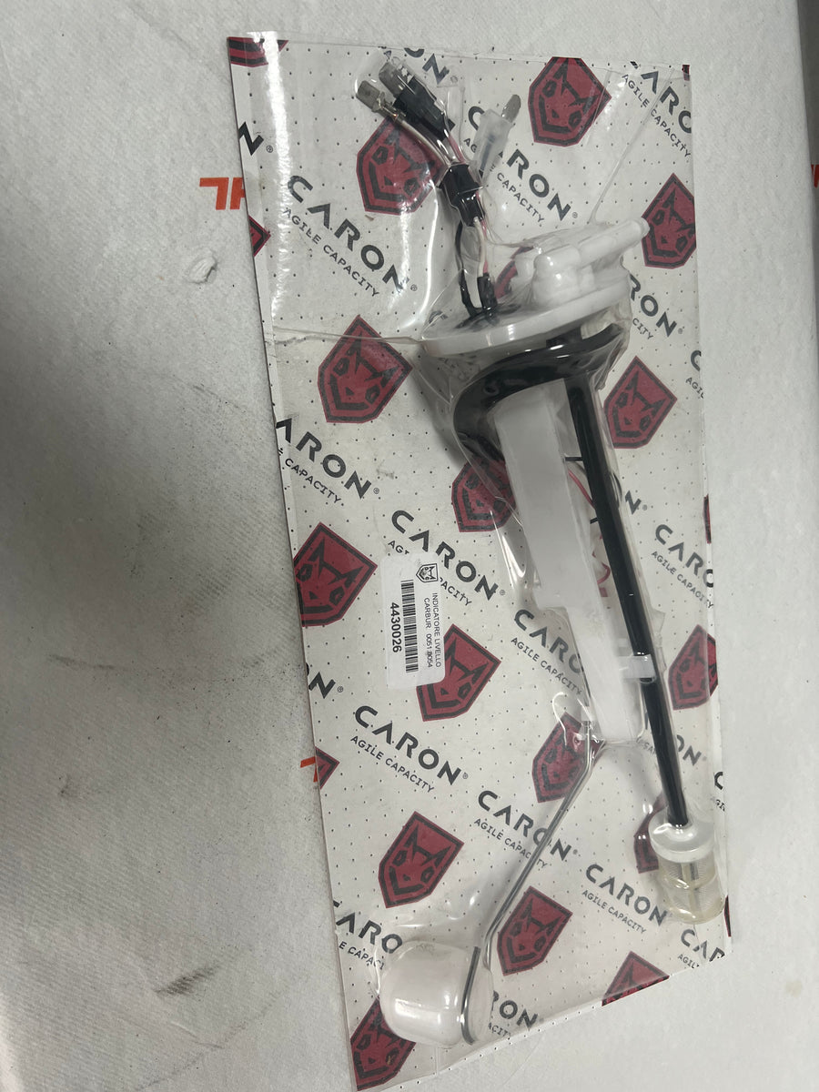 Indicatore livello carburante Caron 00518054 con cablaggio e connettori preassemblati