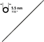 Lima rotonda per motosega diametro 5,5 mm 7/32