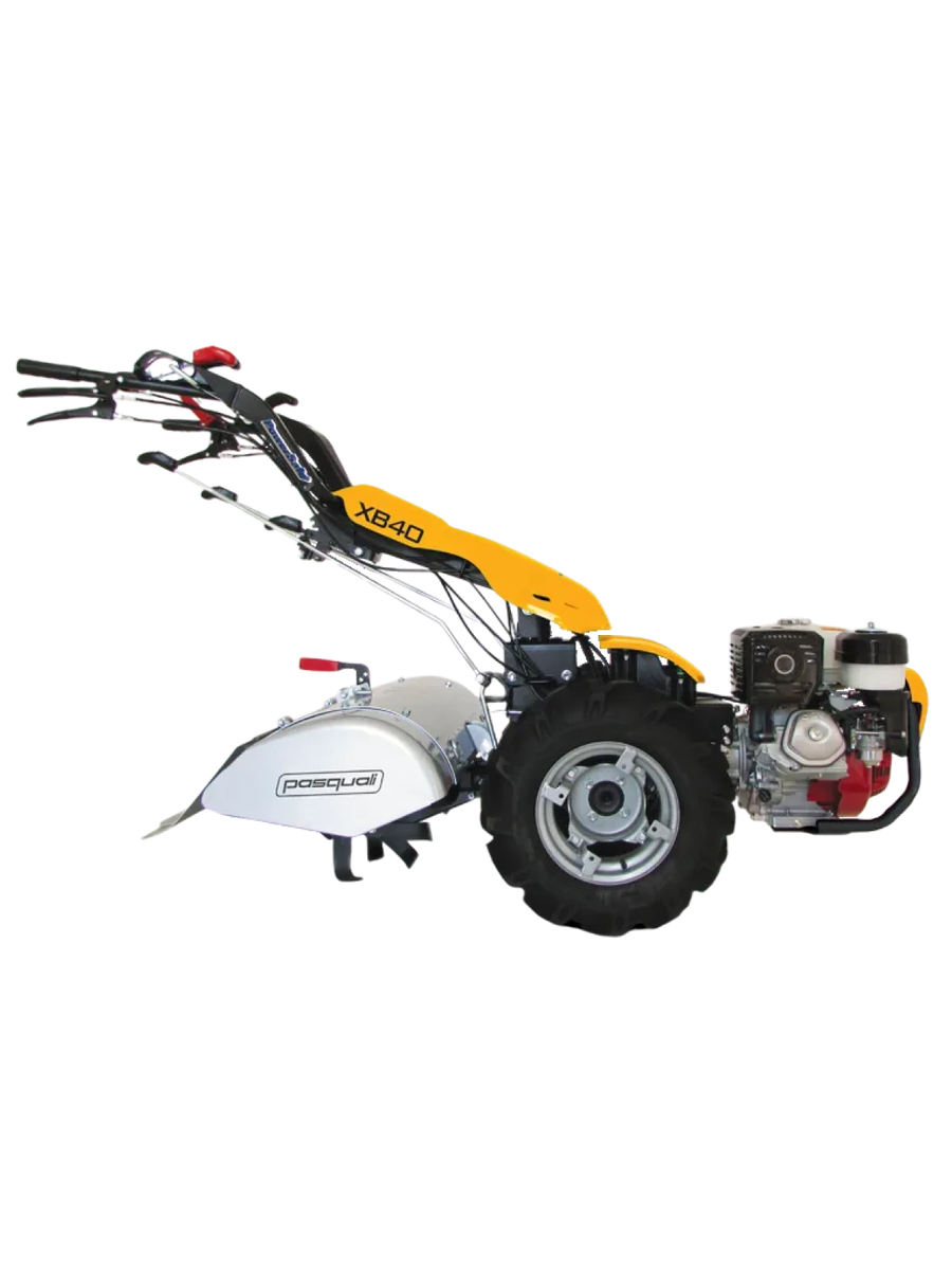 Motocoltivatore Pasquali XB40 PowerSafe reversibile con manubrio regolabile e trasmissione meccanica