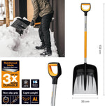 Pala da neve Fiskars X-Series 1057177 dimensioni 132 cm x 36 cm