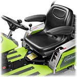 Sedile comfort con braccioli Grillo Climber 9.22 dettaglio postazione guida