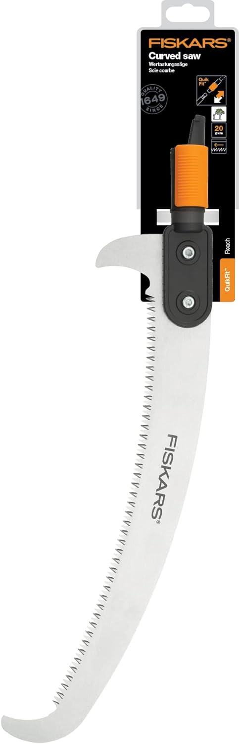 Seghetto curvo Fiskars QuikFit in confezione originale