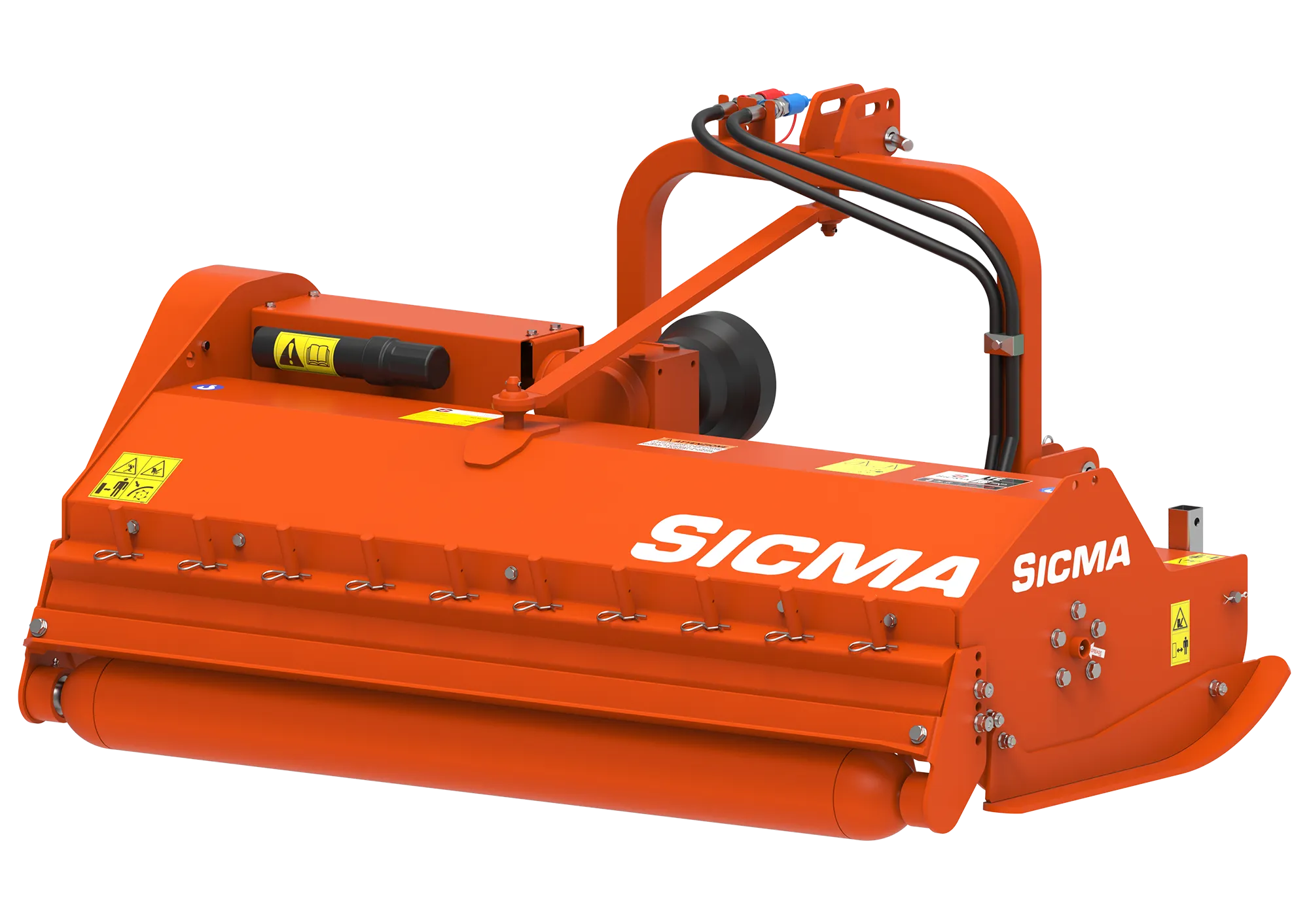 Po Andrew Rullo Trinciatutto spostabile Sicma TE 145 solo mazze per trattori 30-60 HP ...