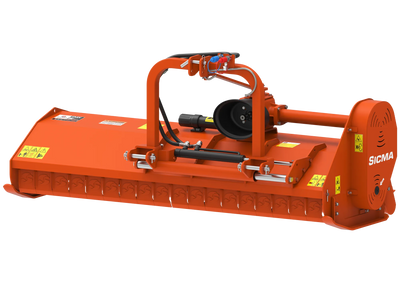 Trinciatutto spostabile Sicma TMX 140 per trattori 25-50 HP, larghezza lavoro 140 cm