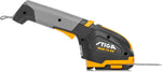 Stiga SGM 72 AE vista laterale attrezzo a batteria per taglio erba e siepi