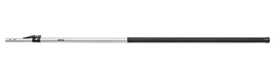Asta telescopica ovale in alluminio Stihl con impugnatura gommata e morsa eccentrica in acciaio