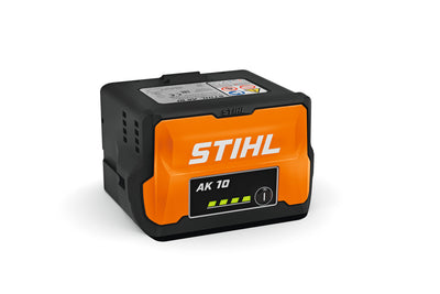 Batteria STIHL AK 10 agli ioni di litio 36 V con indicatore di carica a 4 LED