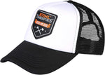 Berretto da baseball Stihl Timbersports Kiss My Axe nero con visiera nera e patch frontale