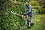 Tagliasiepi STIHL HSA 100 dettaglio impugnatura e comandi