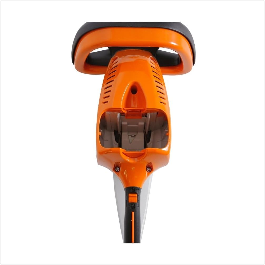 Stihl HSA 86 dettaglio impugnatura e alloggiamento batteria