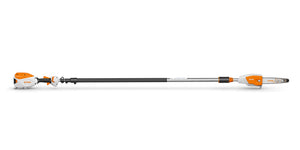 Sramatore potatore telescopico a batteria Stihl HTA 86 con asta estensibile e spranga 30 cm