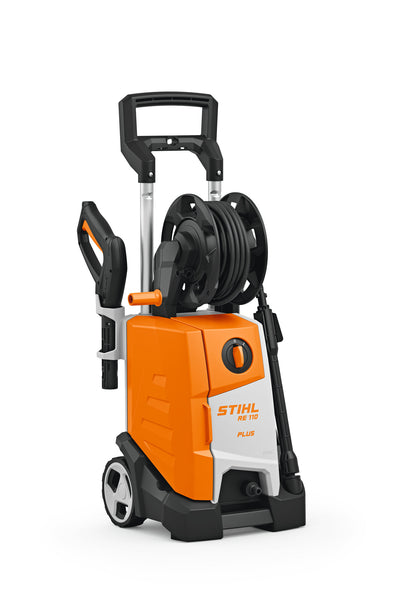 Idropulitrice Stihl RE 110 con avvolgitubo integrato e manico telescopico