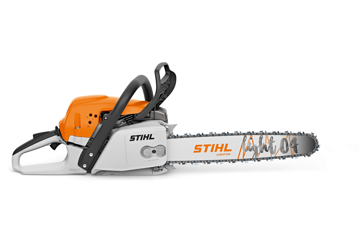 Motosega Stihl MS 271 con barra guida Light 04 e catena passo .325