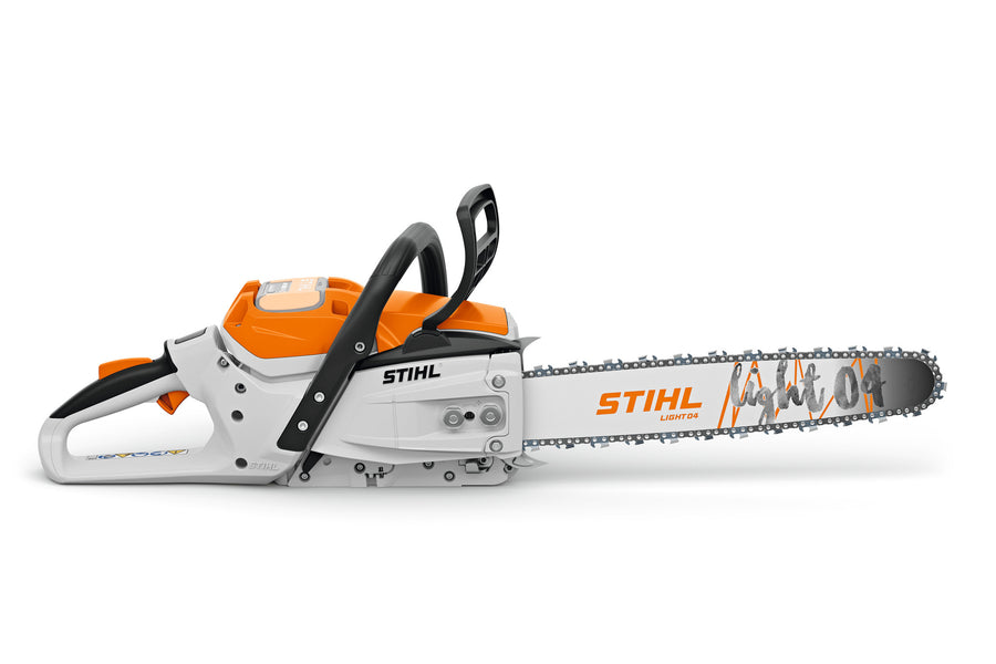 Motosega a batteria Stihl MSA 300 con barra Light 04 e catena .325