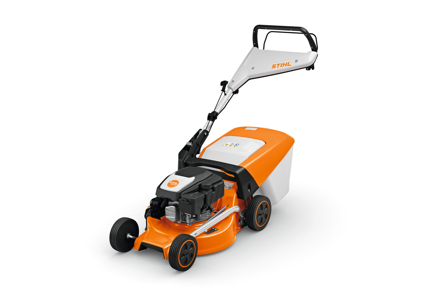 Tosaerba a scoppio STIHL RM 248 con motore EVC 205.0 e regolazione altezza taglio centralizzata
