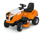 Trattorino rasaerba Stihl RT 4097 SX compatto con piatto di taglio 95 cm e sedile regolabile
