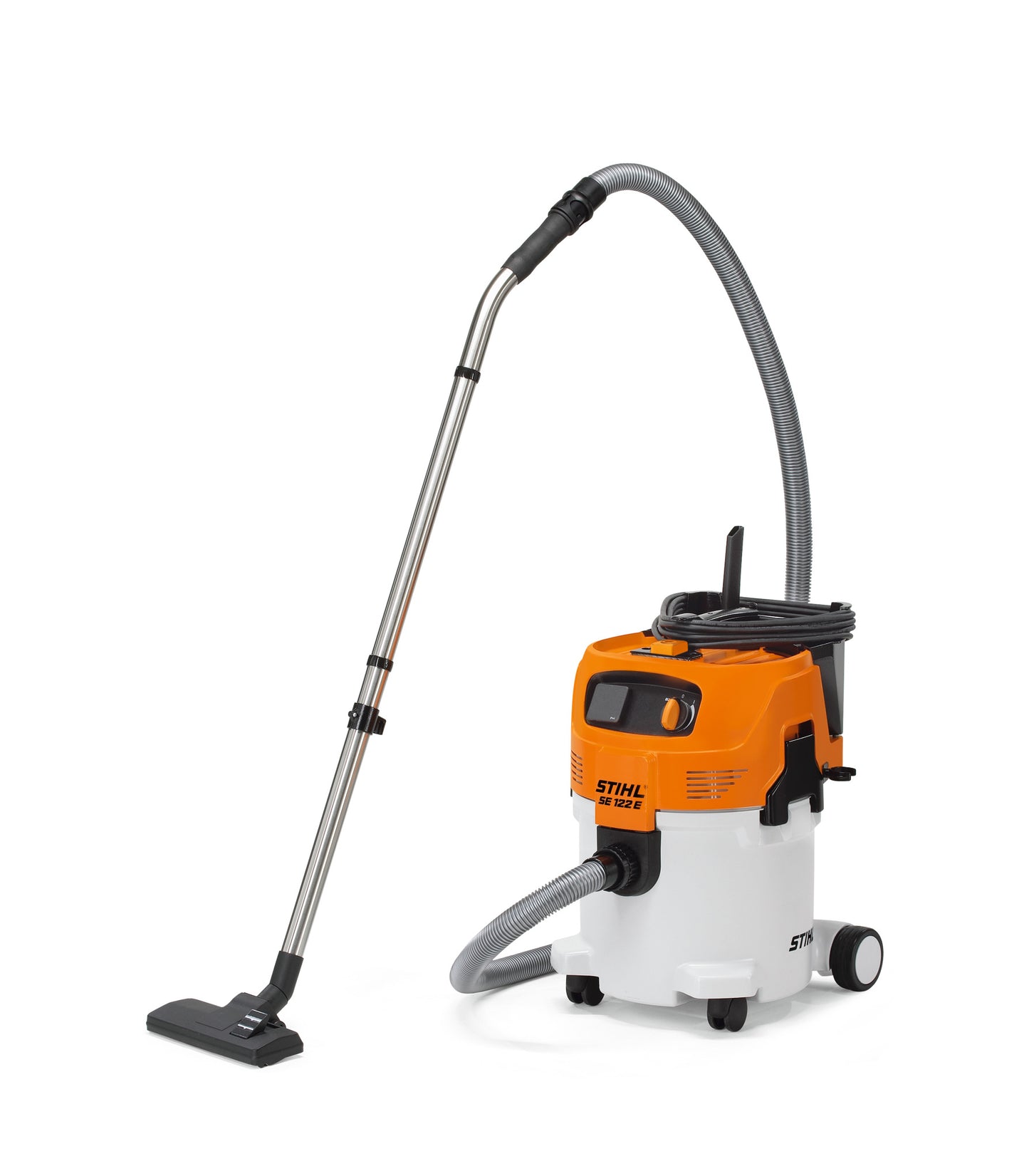 Aspiratore a umido e secco STIHL SE 122 E con contenitore da 30 l e tubo 3 m