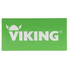 Targhetta VIKING di ricambio Stihl colore verde con logo bianco